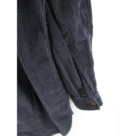 LL Bean Top XL Corduroy Tunic Shirt Button Down Classic Heritage - Picture 3 of 10